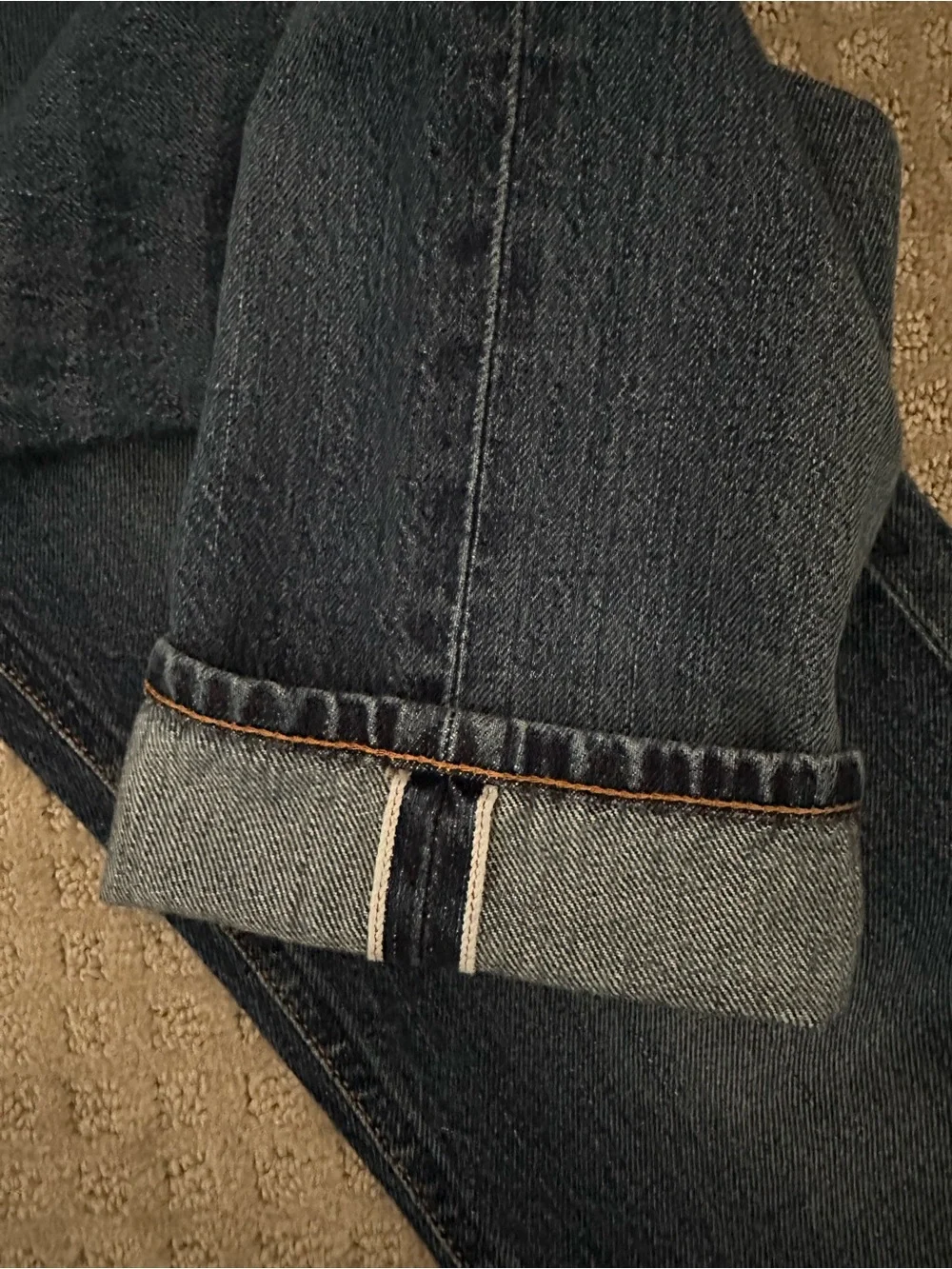 EUC Mens Nudie Jeans Selvedge Selvage Steady Eddie II Original Worn 31x30